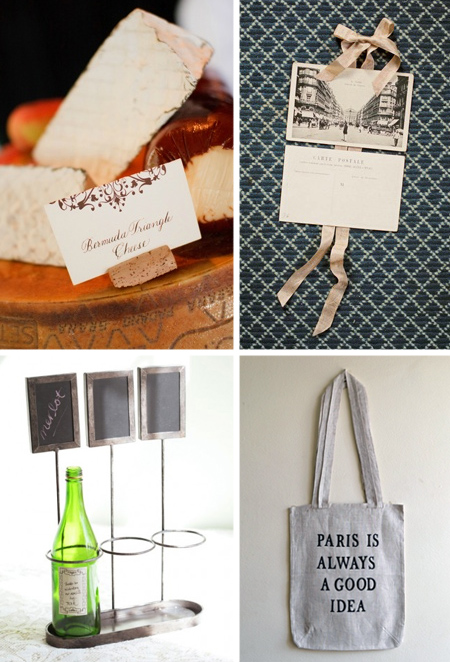 Paris House party signage