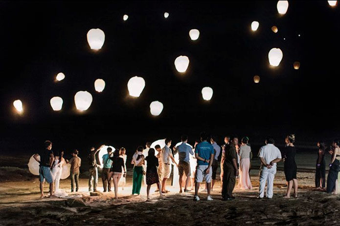 sky lanterns