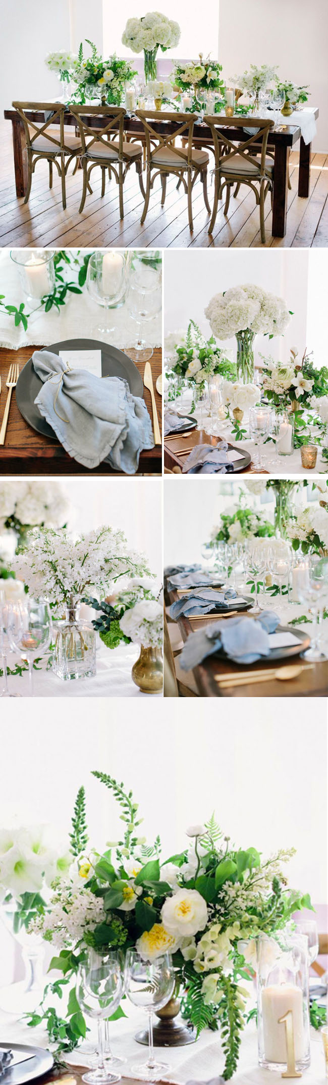white tablescape