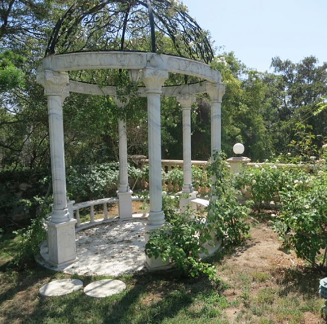 gazebo before